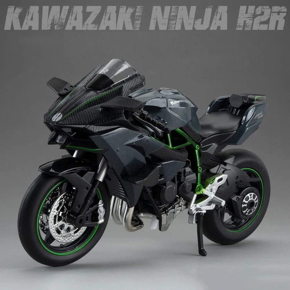 1:12 Kawasaki H2R BMW S1000RR Alloy Diecast Motorcycle