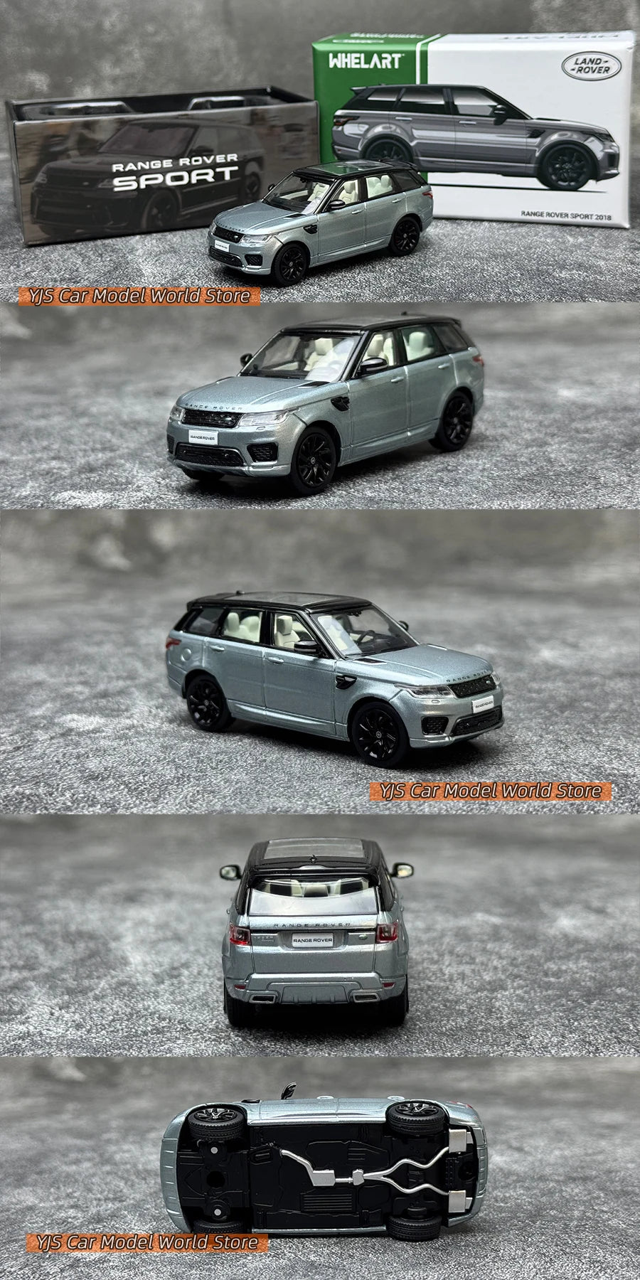 1:64 Whelart Range Rover Sport 2018 Diecast