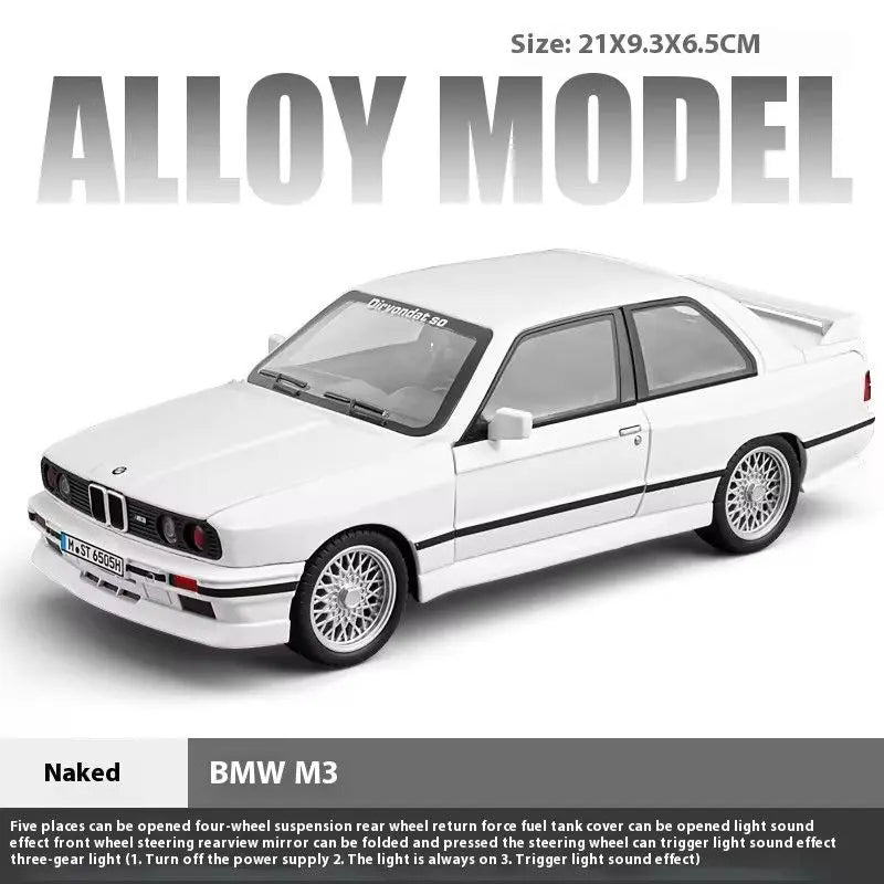 1:24 BMW M3 E30 Diecast