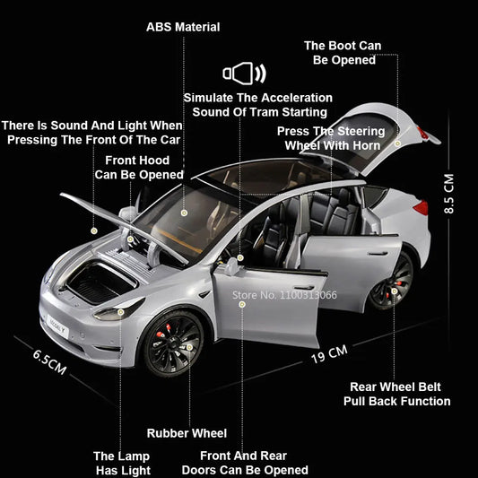 1:24 Tesla Model Y Diecast
