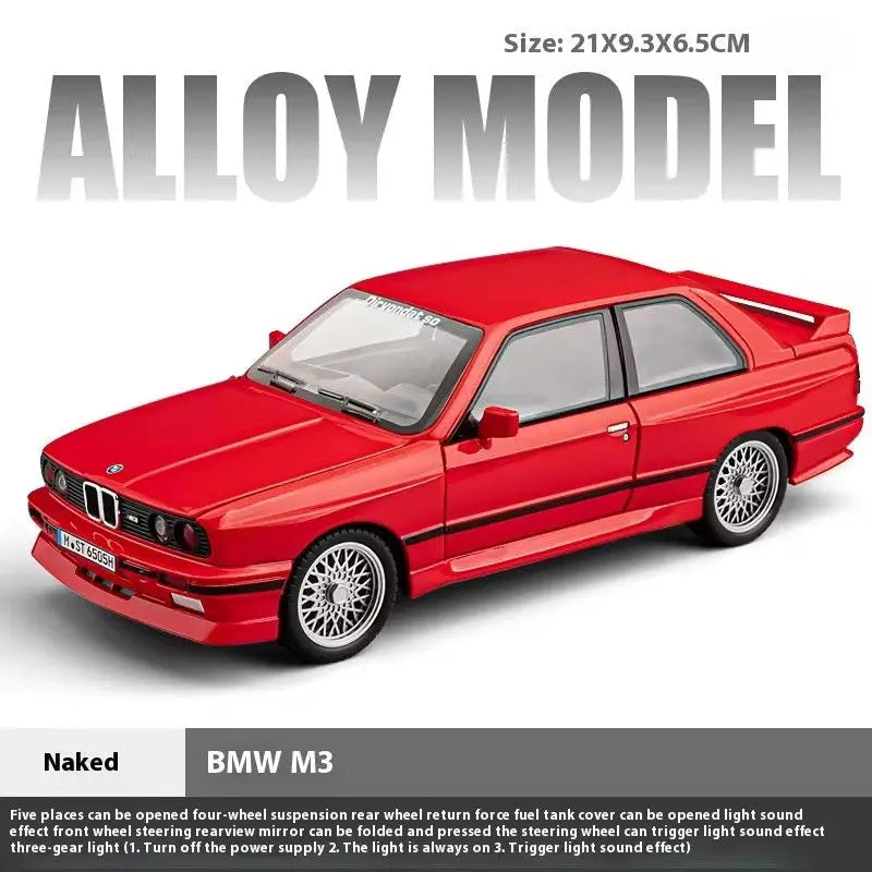 1:24 BMW M3 E30 Diecast