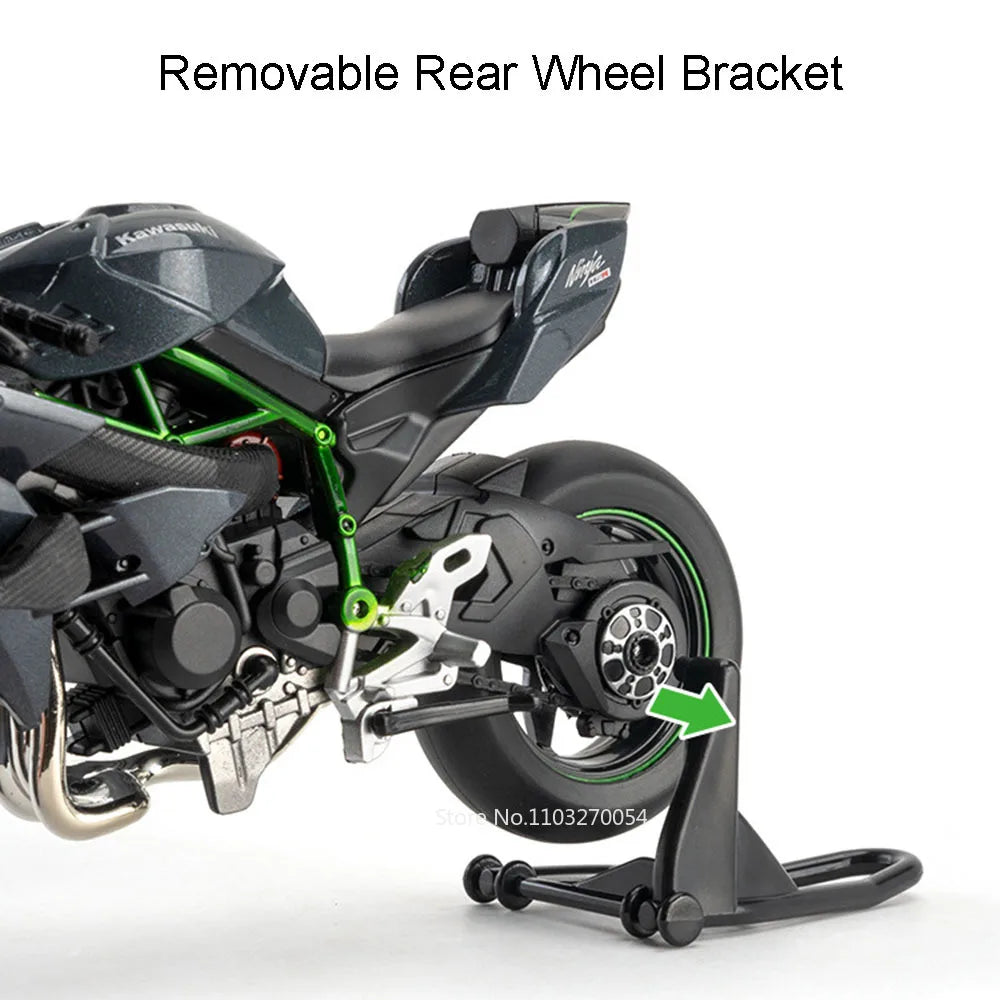 1:12 Kawasaki H2R BMW S1000RR Alloy Diecast Motorcycle