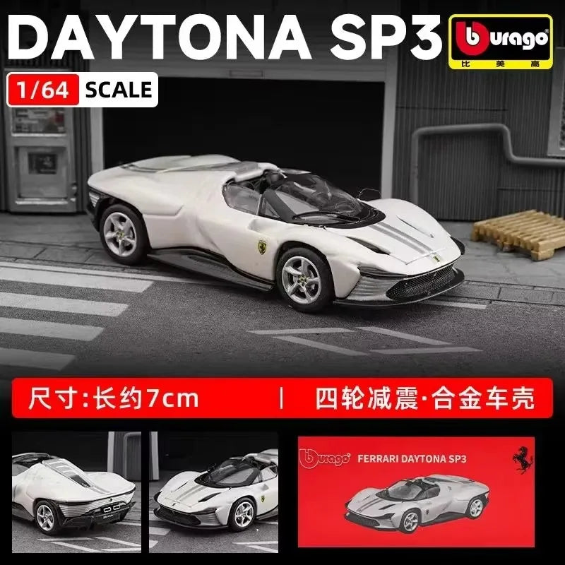 1:64 Bburago Ferrari FXXK Daytona SP3 812 Competizione Diecast