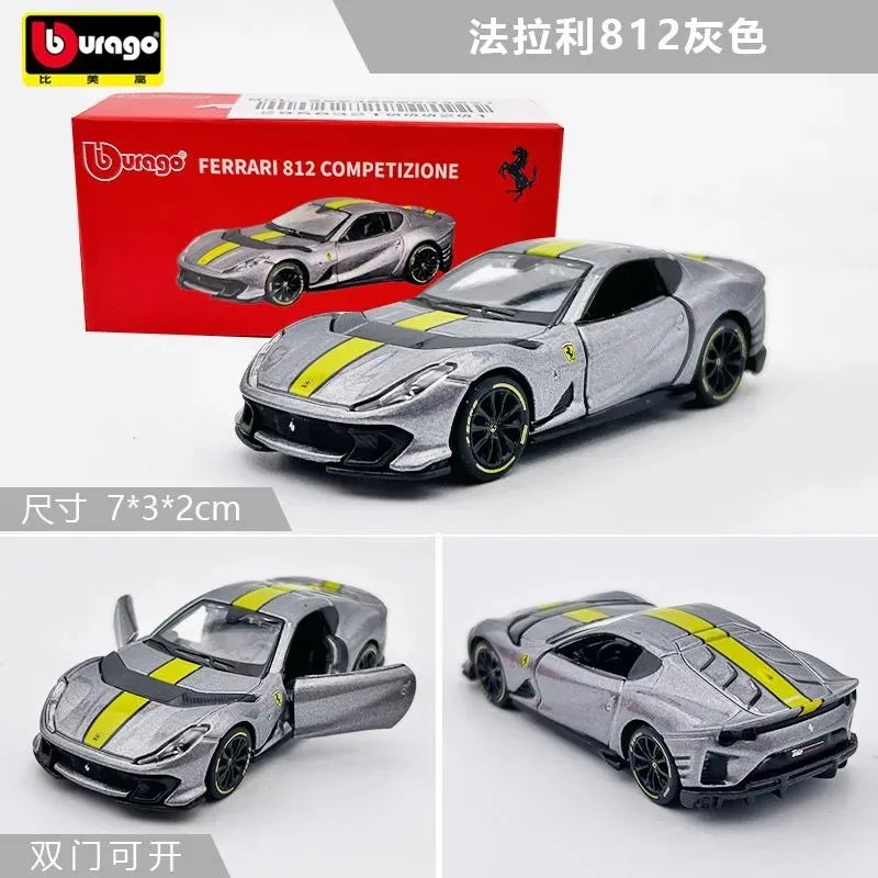 1:64 Bburago Ferrari FXXK Daytona SP3 812 Competizione Diecast