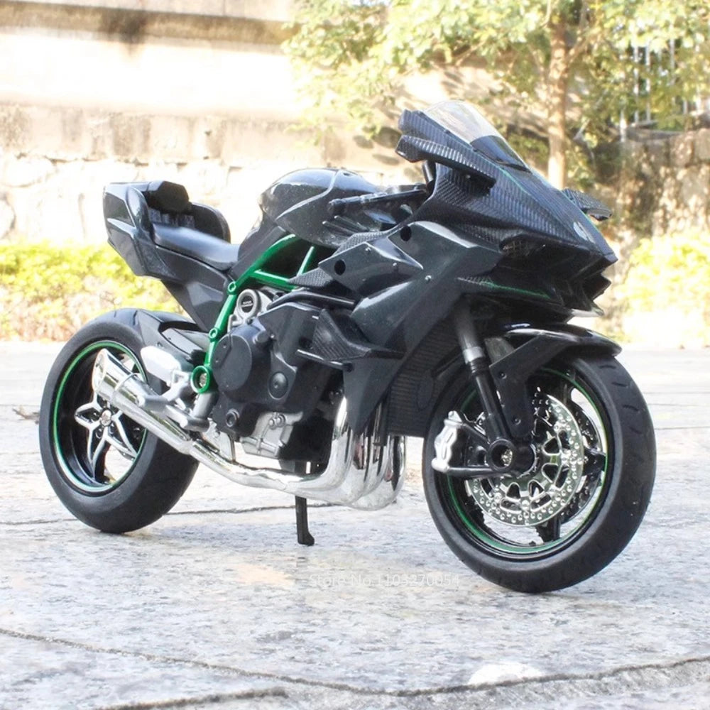 1:12 Kawasaki H2R BMW S1000RR Alloy Diecast Motorcycle