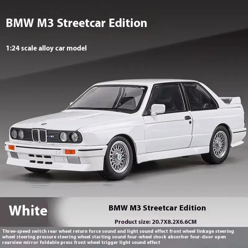 1:24 BMW M3 E30 Diecast