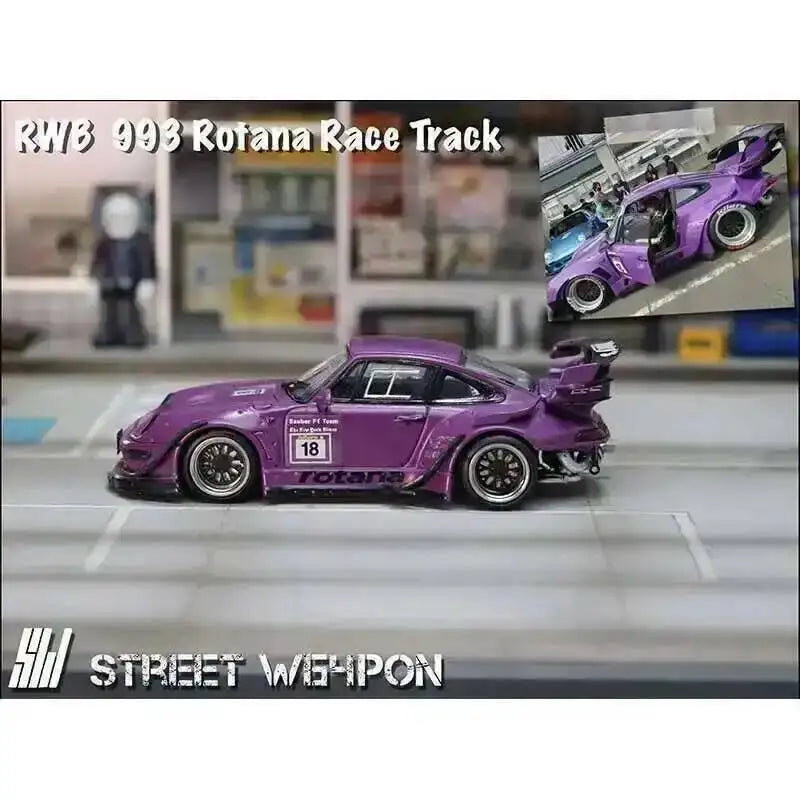 1:64 RWB 993 Rotana Race Track 997 Diecast