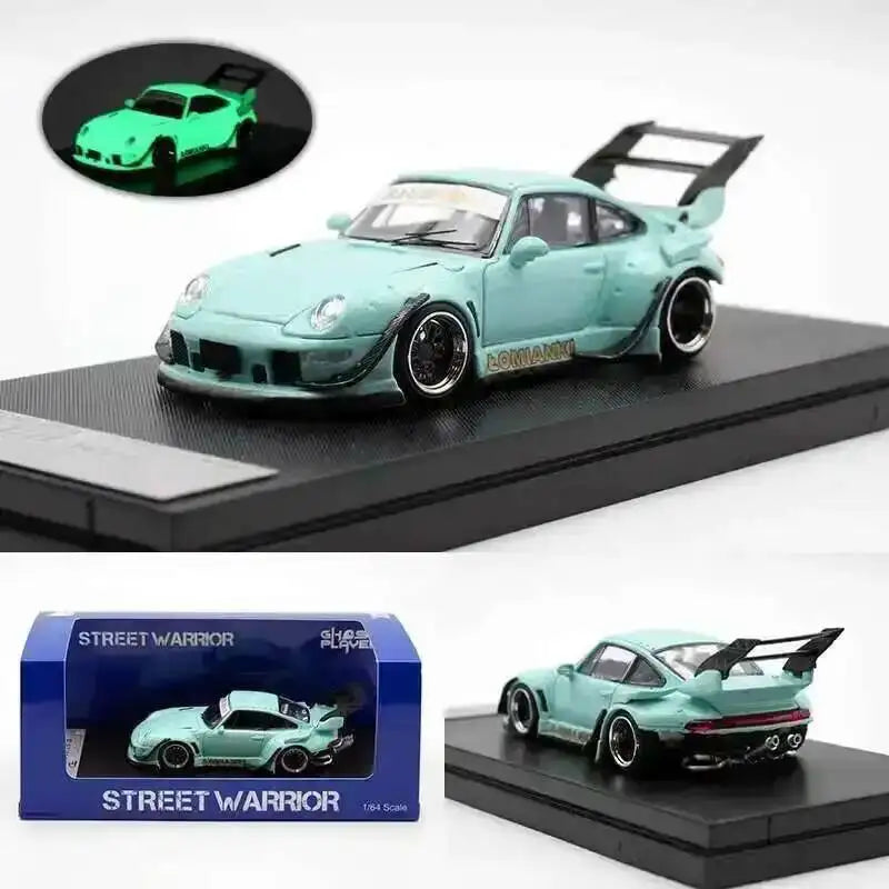 1:64 RWB 993 Rotana Race Track 997 Diecast