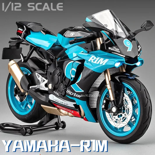 1:12 Yamaha R1M Alloy Diecast Motorcycle