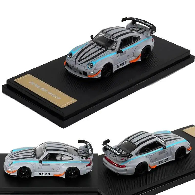 1:64 RWB 993 Rotana Race Track 997 Diecast