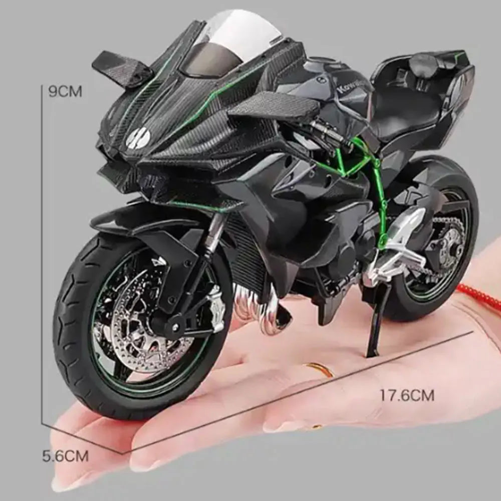 1:12 Kawasaki H2R BMW S1000RR Alloy Diecast Motorcycle